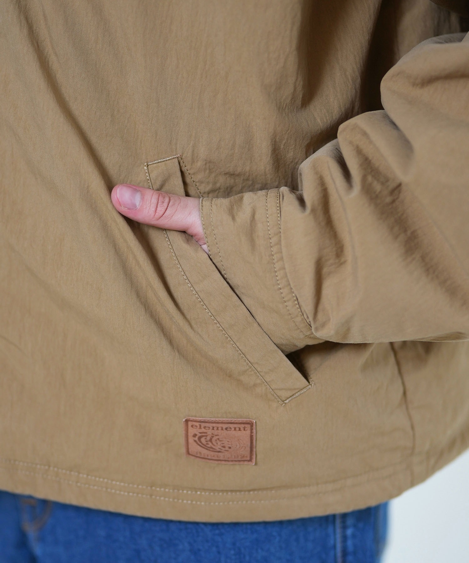 ELEMENT エレメント アウター ジャケット メンズ フルジップ ブルゾン DUTY BUDDY JACKET BF022-753(BRW-M)