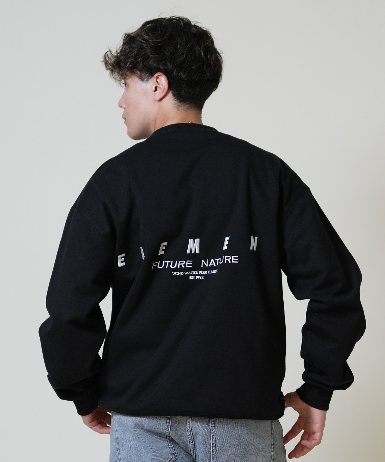 ELEMENT エレメント トレーナー スウェット メンズ クルーネック
