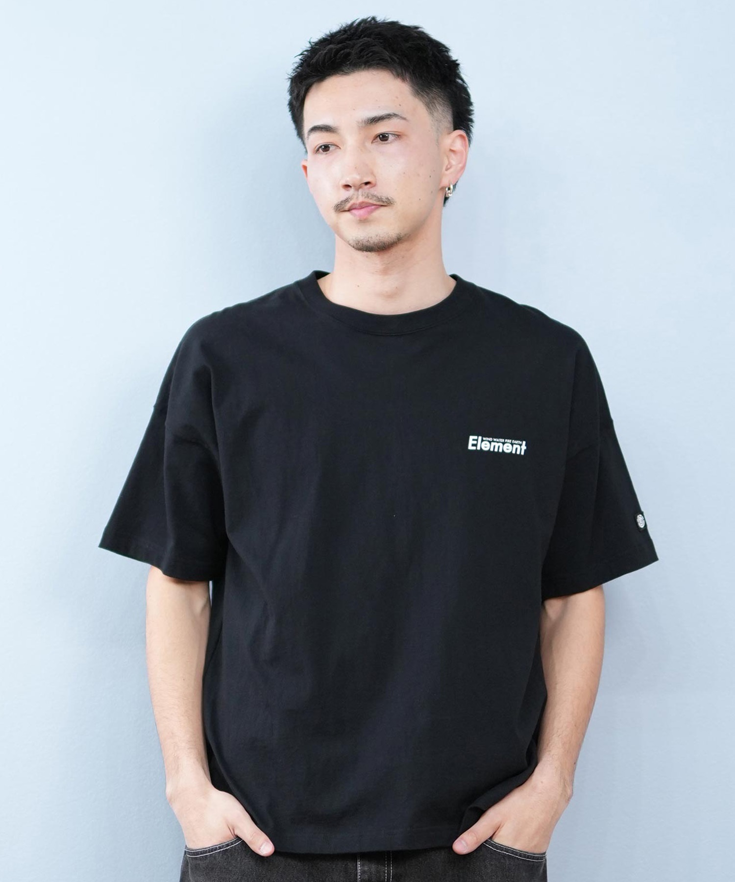 ELEMENT エレメント 半袖 Tシャツ メンズ バックプリント オーバー 