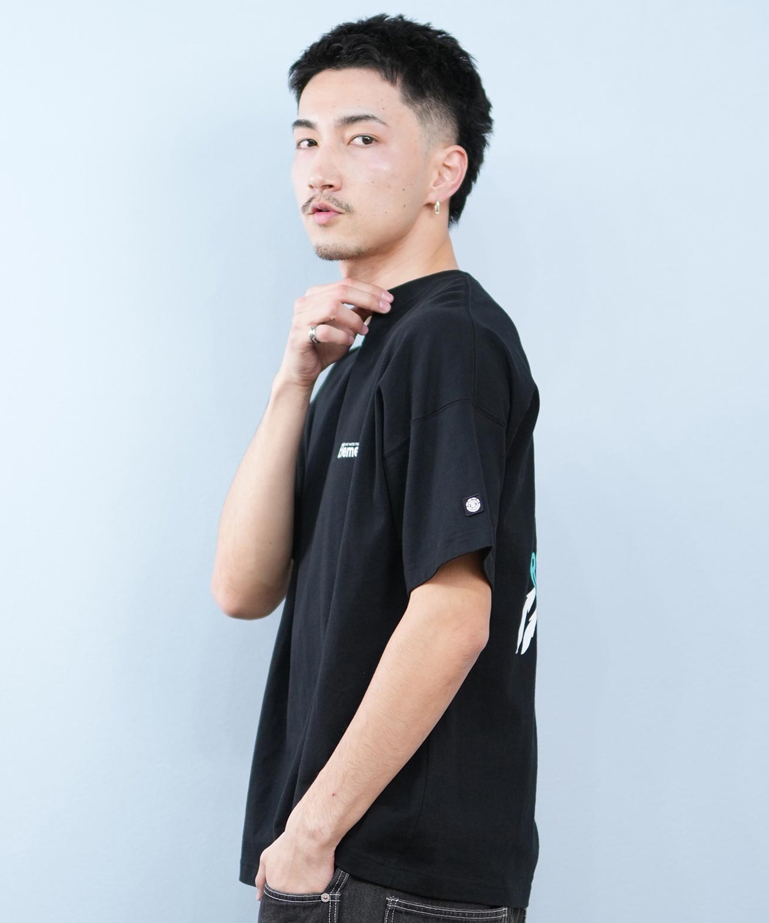 ELEMENT エレメント 半袖 Tシャツ メンズ バックプリント オーバー