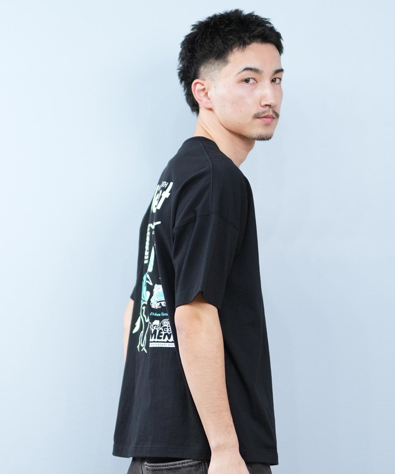 ELEMENT エレメント 半袖 Tシャツ メンズ バックプリント オーバー