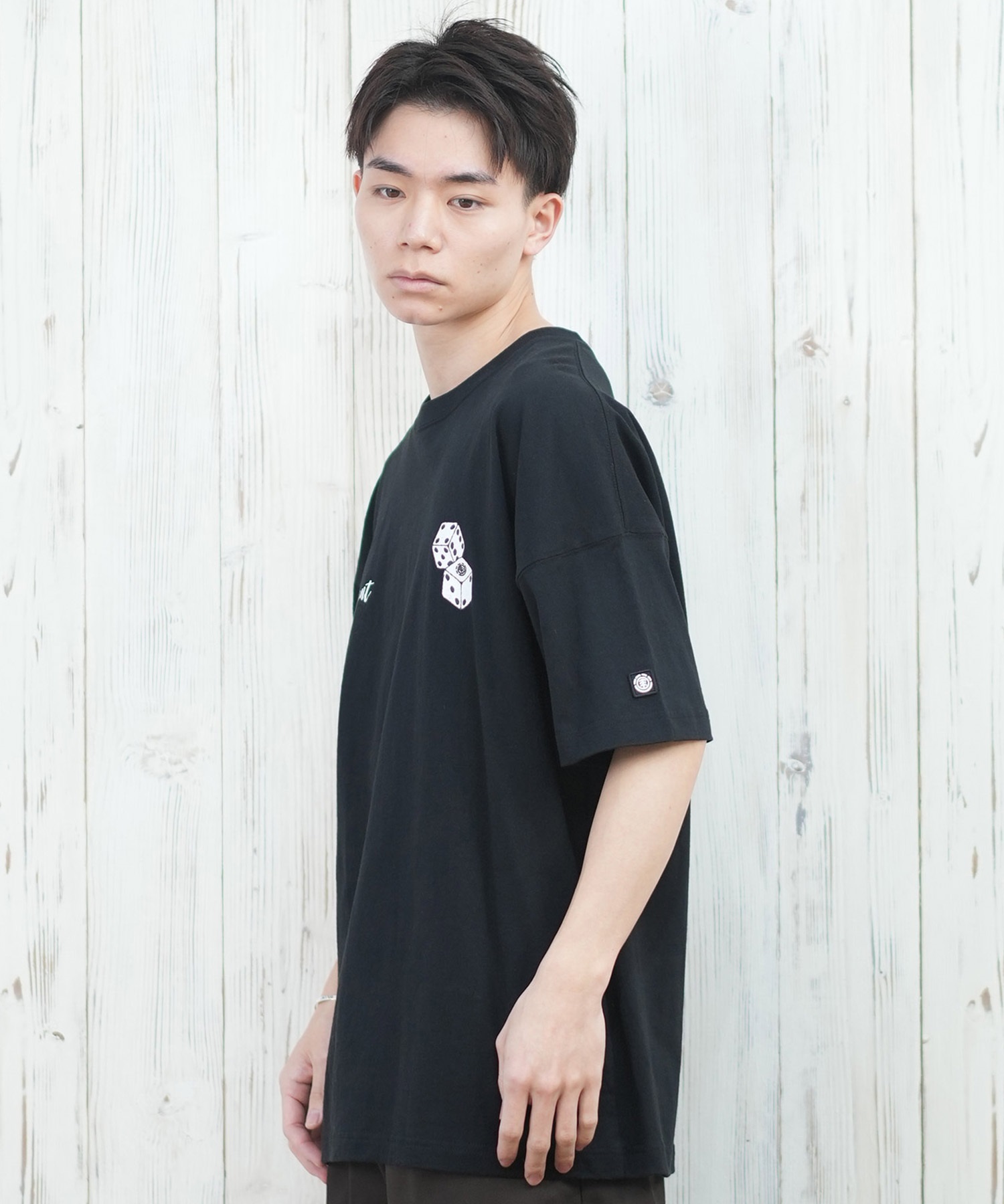 ELEMENT エレメント 半袖 Tシャツ メンズ バックプリント オーバー