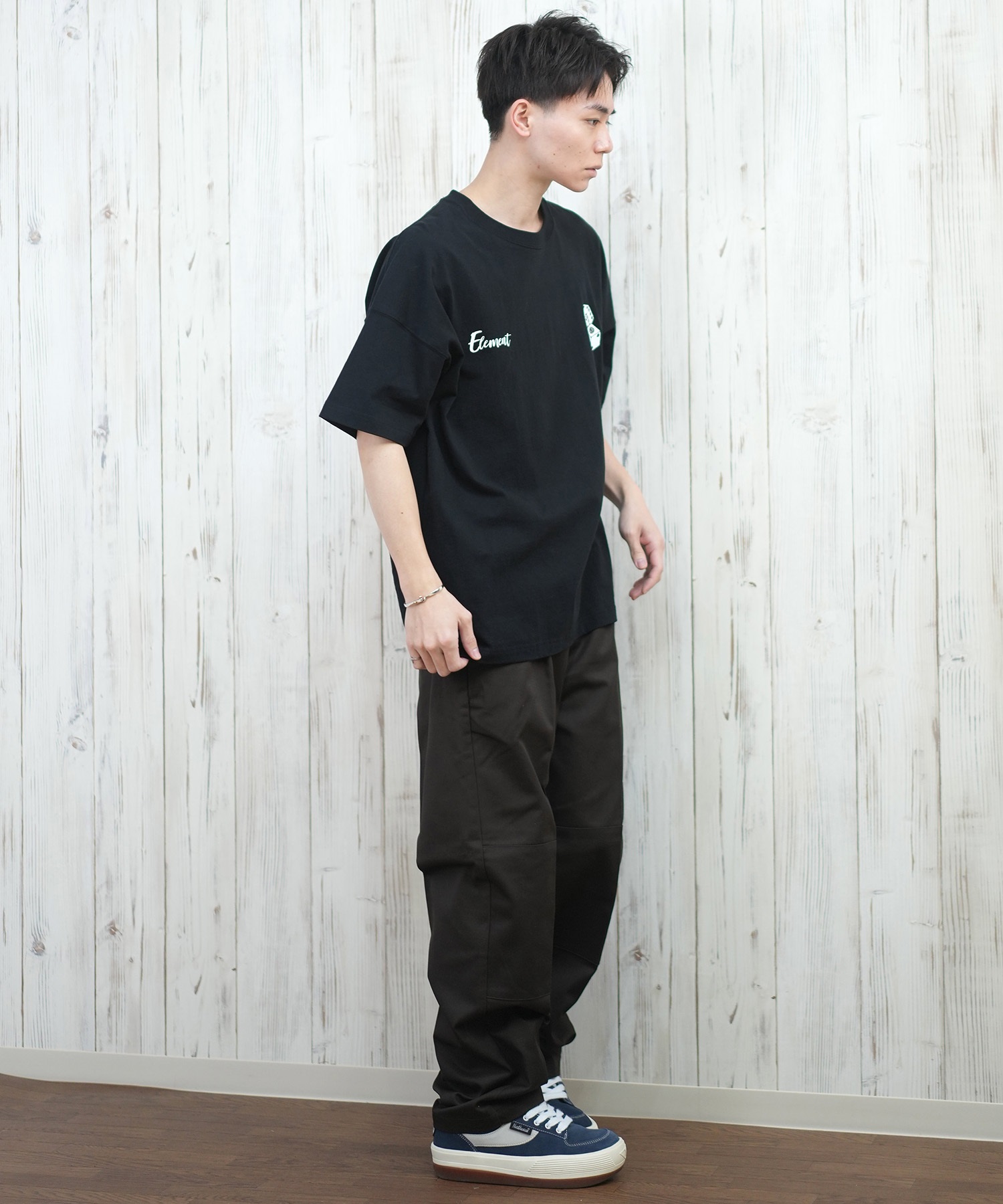 ELEMENT エレメント 半袖 Tシャツ メンズ バックプリント オーバー