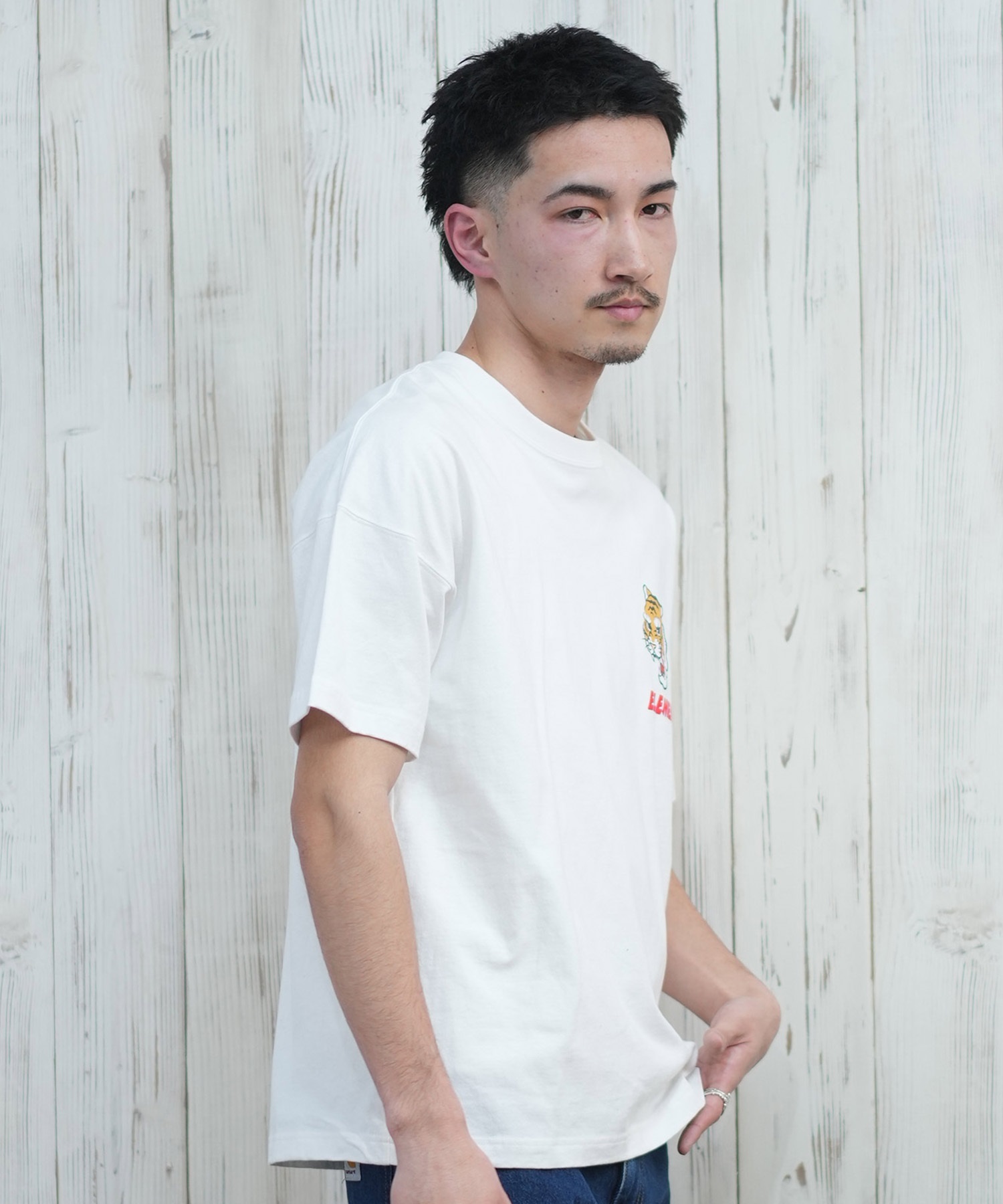 ELEMENT エレメント 半袖 Tシャツ メンズ バックプリント
