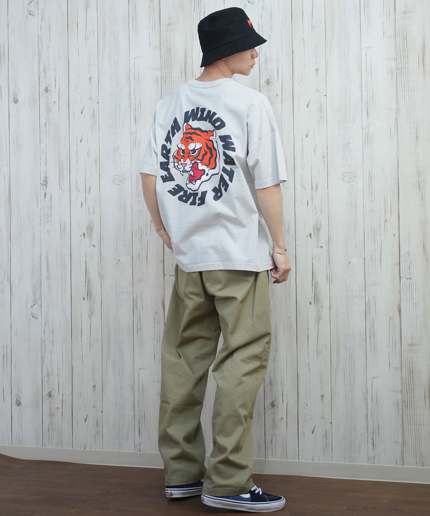 ELEMENT エレメント 半袖 Tシャツ メンズ バックプリント オーバー