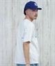 ELEMENT エレメント 半袖 Tシャツ メンズ フロントプリント オーバーサイズ TAGGING SS BF021-222(WHT-M)
