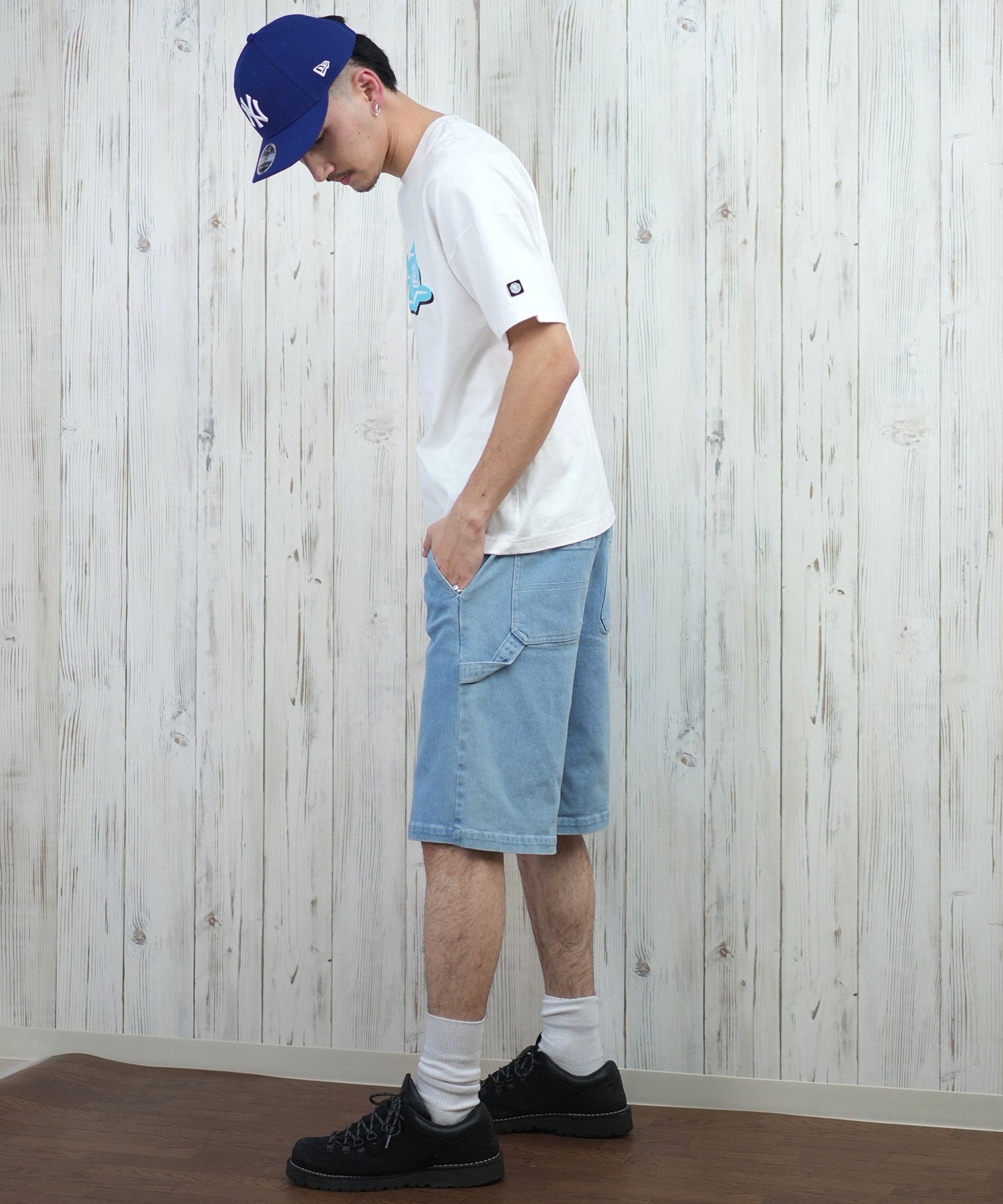 ELEMENT エレメント 半袖 Tシャツ メンズ フロントプリント オーバーサイズ TAGGING SS BF021-222(WHT-M)