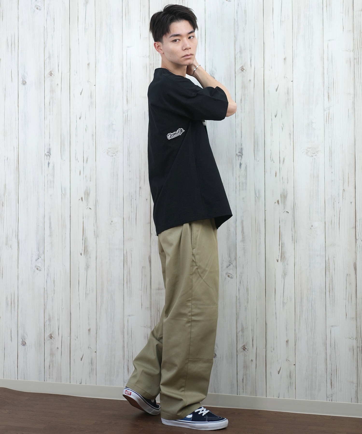 ELEMENT エレメント 半袖 Tシャツ メンズ フロントプリント オーバーサイズ TAGGING SS BF021-222(WHT-M)