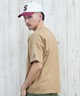 ELEMENT エレメント 半袖 Tシャツ メンズ フロントプリント オーバーサイズ TAGGING SS BF021-222(WHT-M)