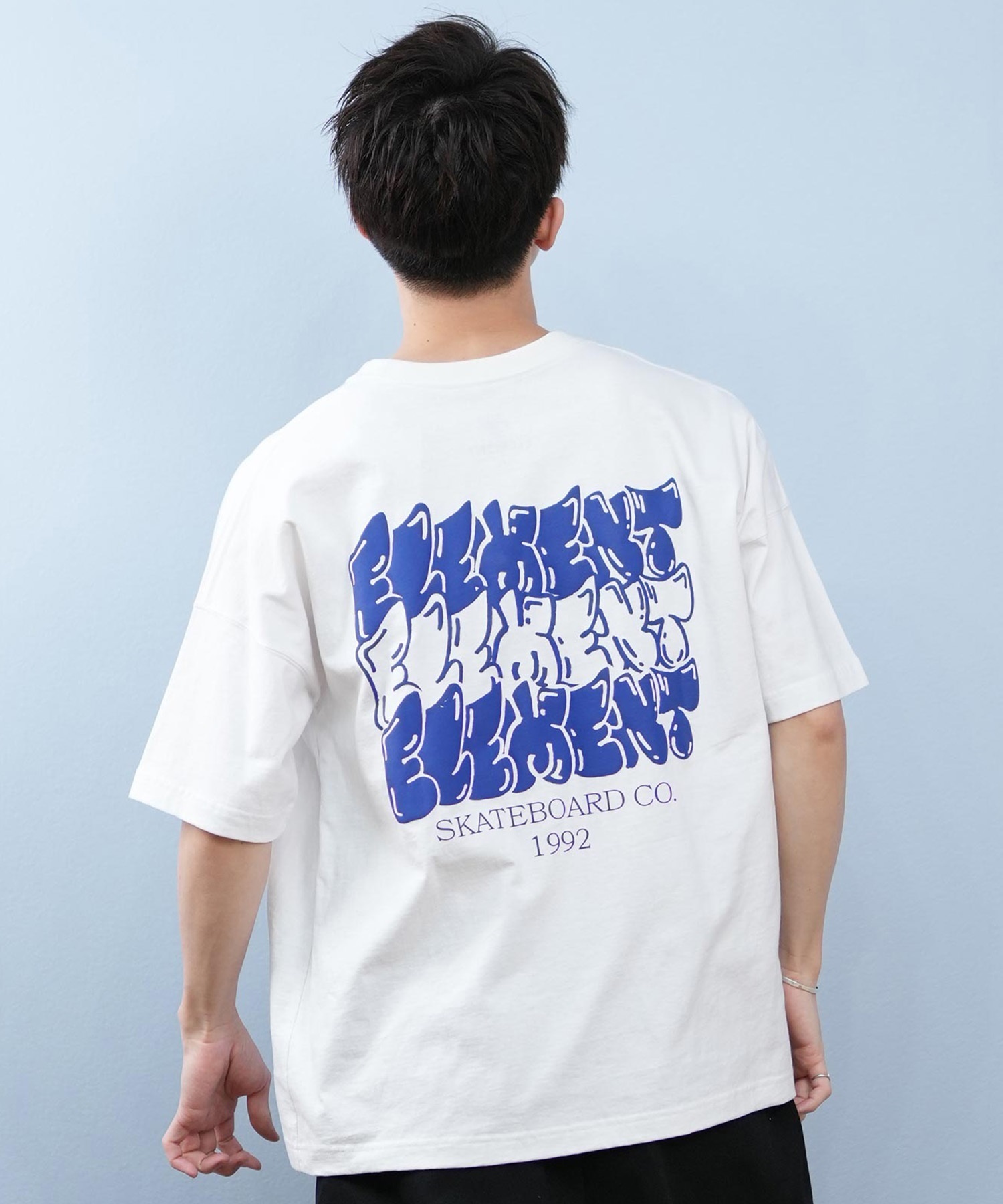 ELEMENT エレメント 半袖 Tシャツ メンズ バックプリント オーバー