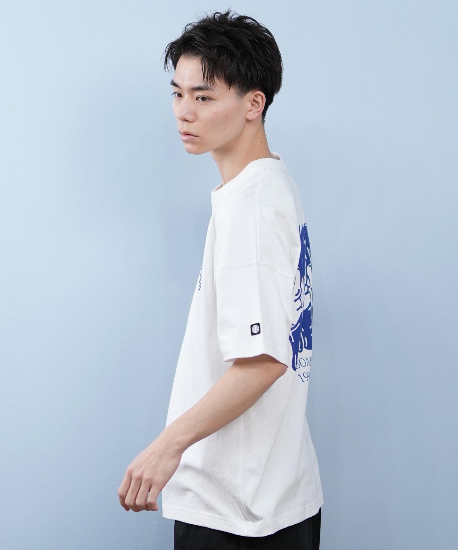 ELEMENT エレメント 半袖 Tシャツ メンズ バックプリント オーバー