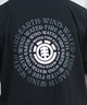ELEMENT エレメント 半袖 Tシャツ メンズ バックプリント ドロップショルダー SEALERS SS BF021-229(WHT-M)
