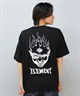 ELEMENT エレメント × JOHANN ヨハン コラボ 半袖 Tシャツ メンズ バックプリント オーバーサイズ BF02A-217(WHT-M)