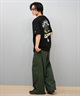 ELEMENT エレメント × JOHANN ヨハン コラボ 半袖 Tシャツ メンズ バックプリント オーバーサイズ BF02A-218(WHT-M)