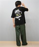 ELEMENT エレメント × JOHANN ヨハン コラボ 半袖 Tシャツ メンズ バックプリント オーバーサイズ BF02A-218(WHT-M)