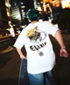 ELEMENT エレメント × JOHANN ヨハン コラボ 半袖 Tシャツ メンズ バックプリント オーバーサイズ BF02A-218(WHT-M)