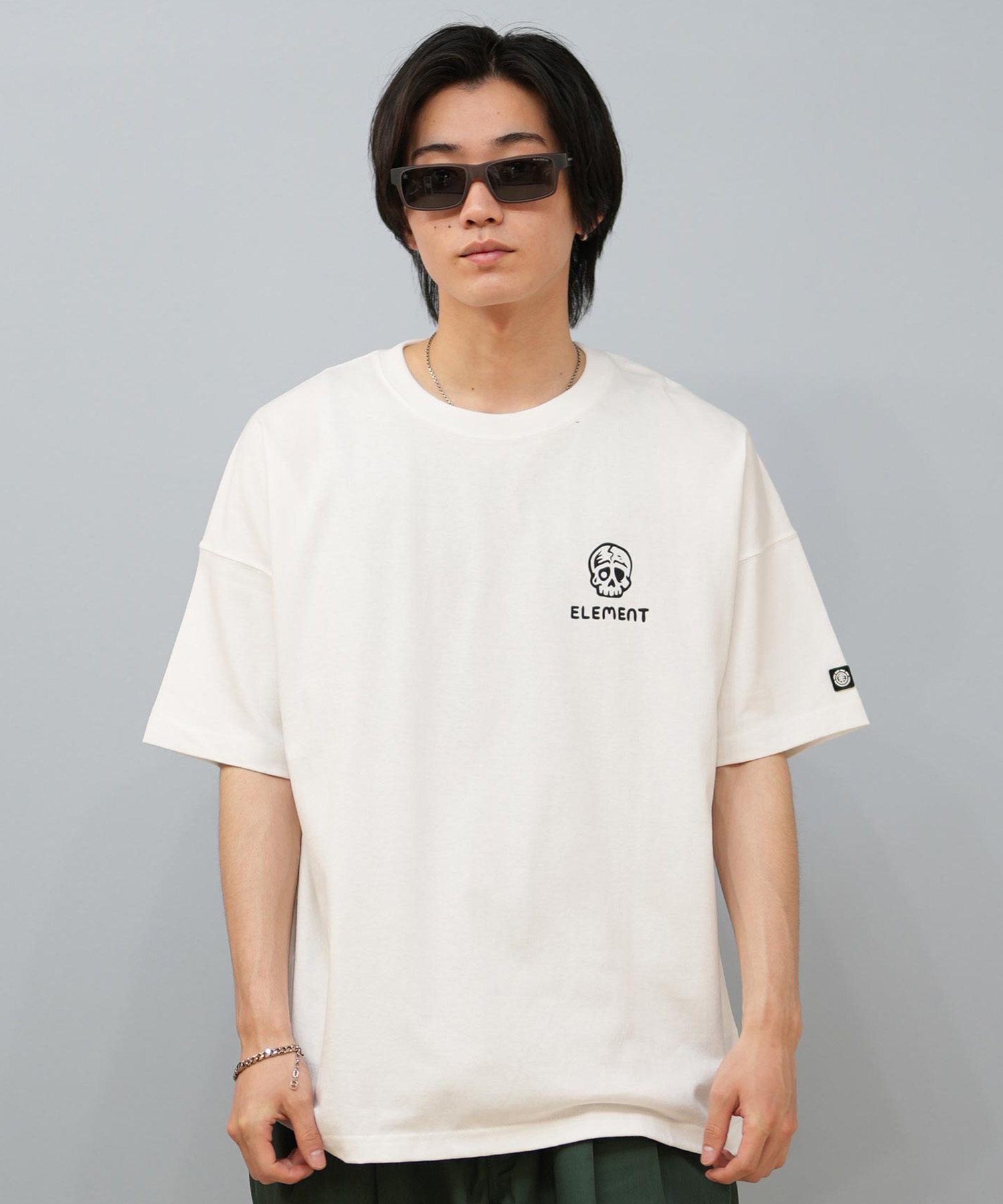 ELEMENT エレメント 半袖 Tシャツ メンズ バックプリント オーバー