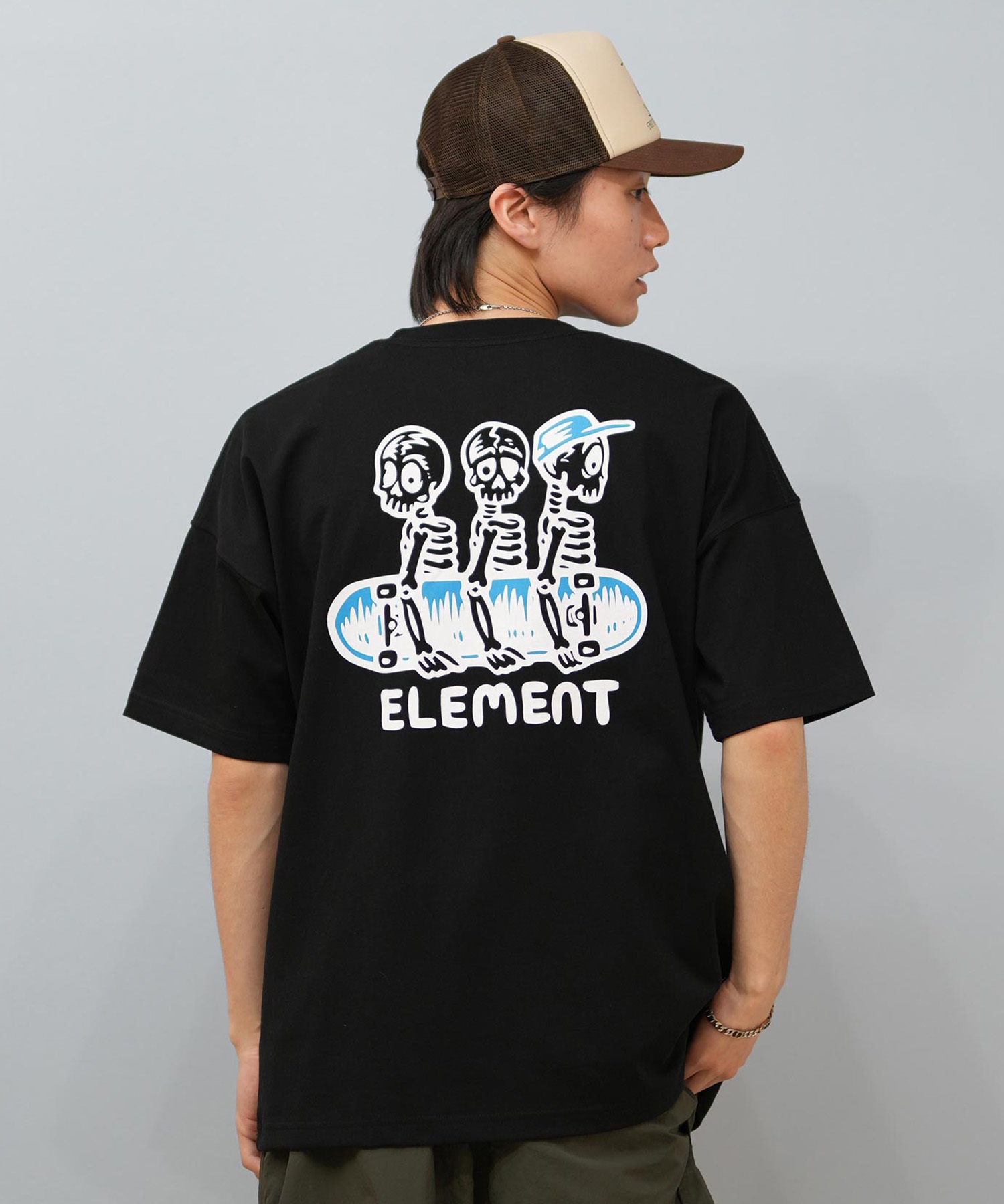 【非売品】 マイエレメント Tシャツ Lサイズ ELEMENT エレメント 半袖 Tシャツ メンズ バックプリント オーバー