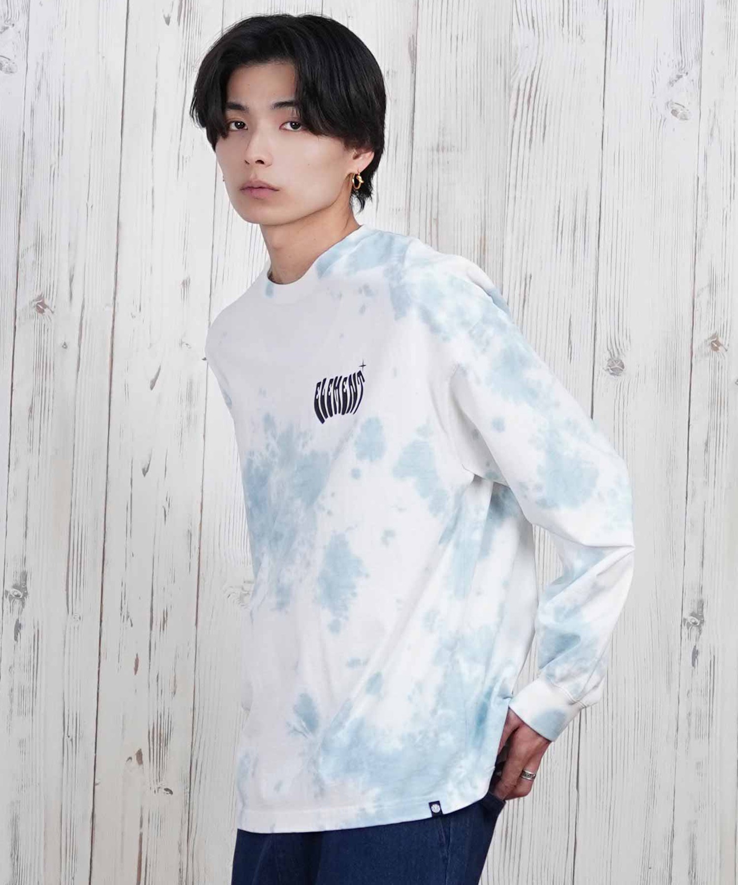 ELEMENT エレメント 長袖 Tシャツ メンズ ロンT バックプリント BF021-059 ロングスリーブ オンラインストア 通販