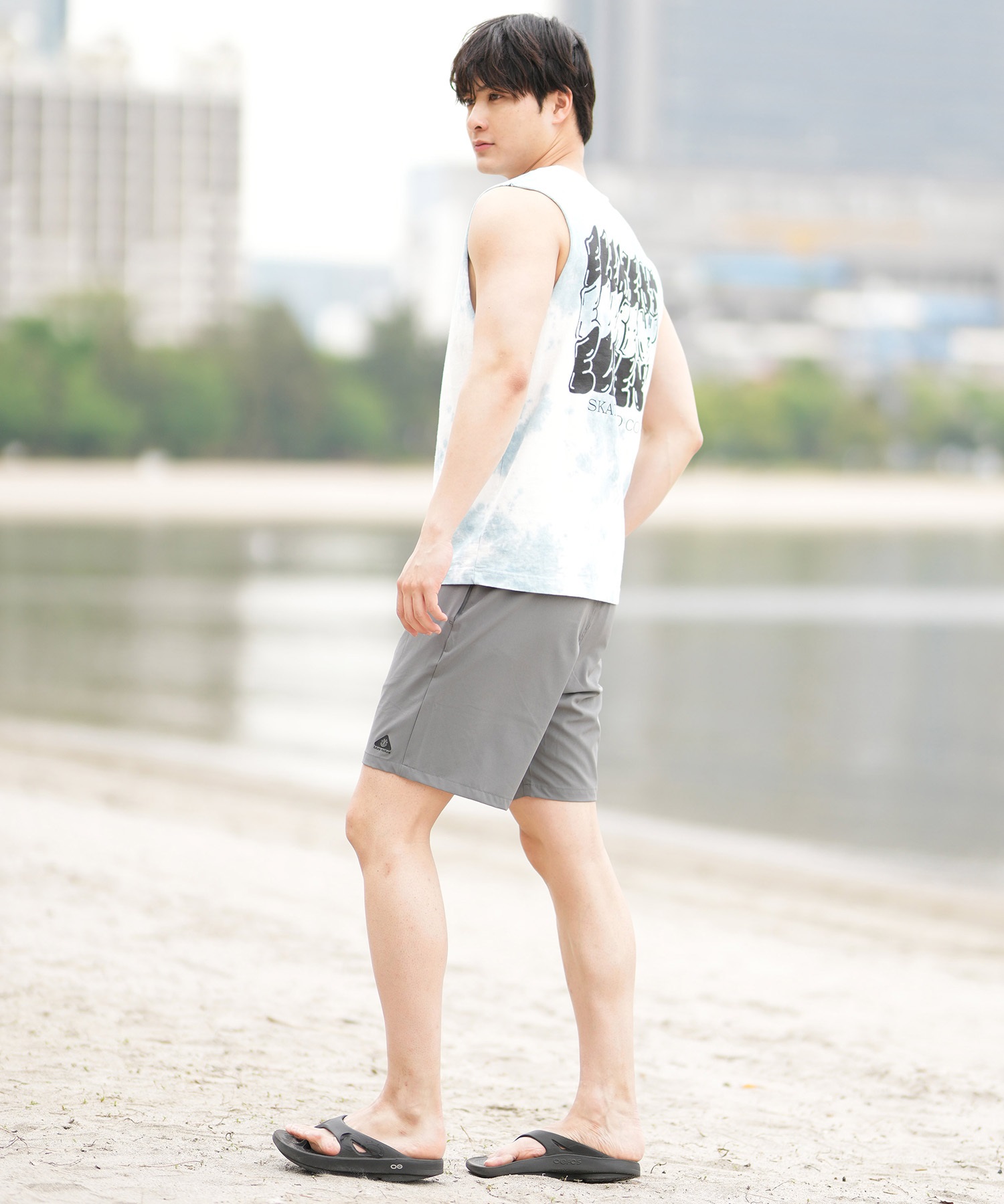 ELEMENT エレメント タンクトップ メンズ バックプリント