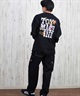 ELEMENT エレメント ロングパンツ デニム メンズ ロンパン ワイドシルエット ワンポイント BF021-701(BDM-M)