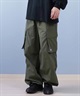 ELEMENT エレメント ロングパンツ カーゴパンツ メンズ ロンパン ストレートシルエット ルーズフィット BF021-710(FBK-M)