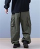 ELEMENT エレメント ロングパンツ カーゴパンツ メンズ ロンパン ストレートシルエット ルーズフィット BF021-710(FBK-M)