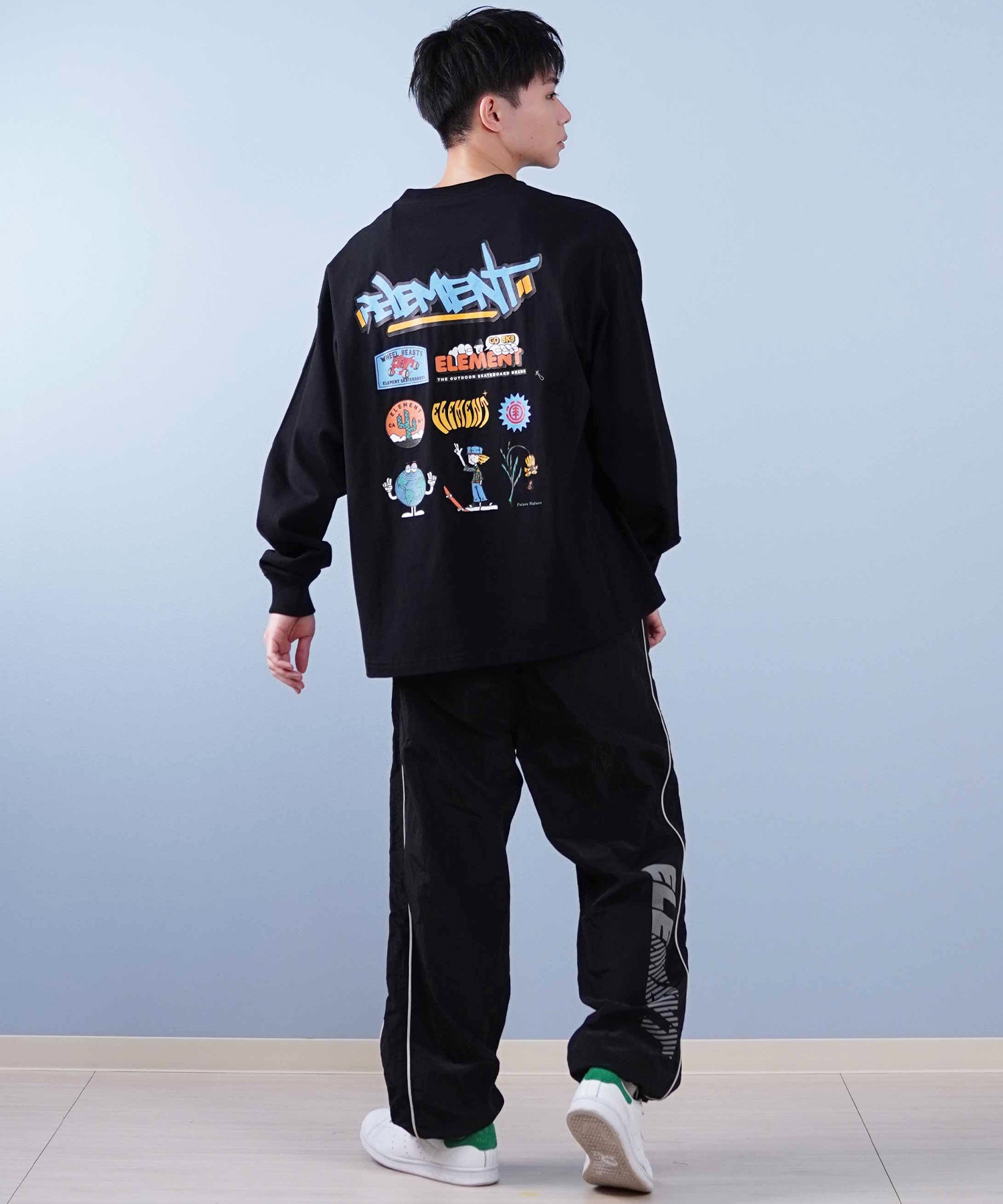 ELEMENT エレメント ロングパンツ トラックパンツ メンズ ロンパン