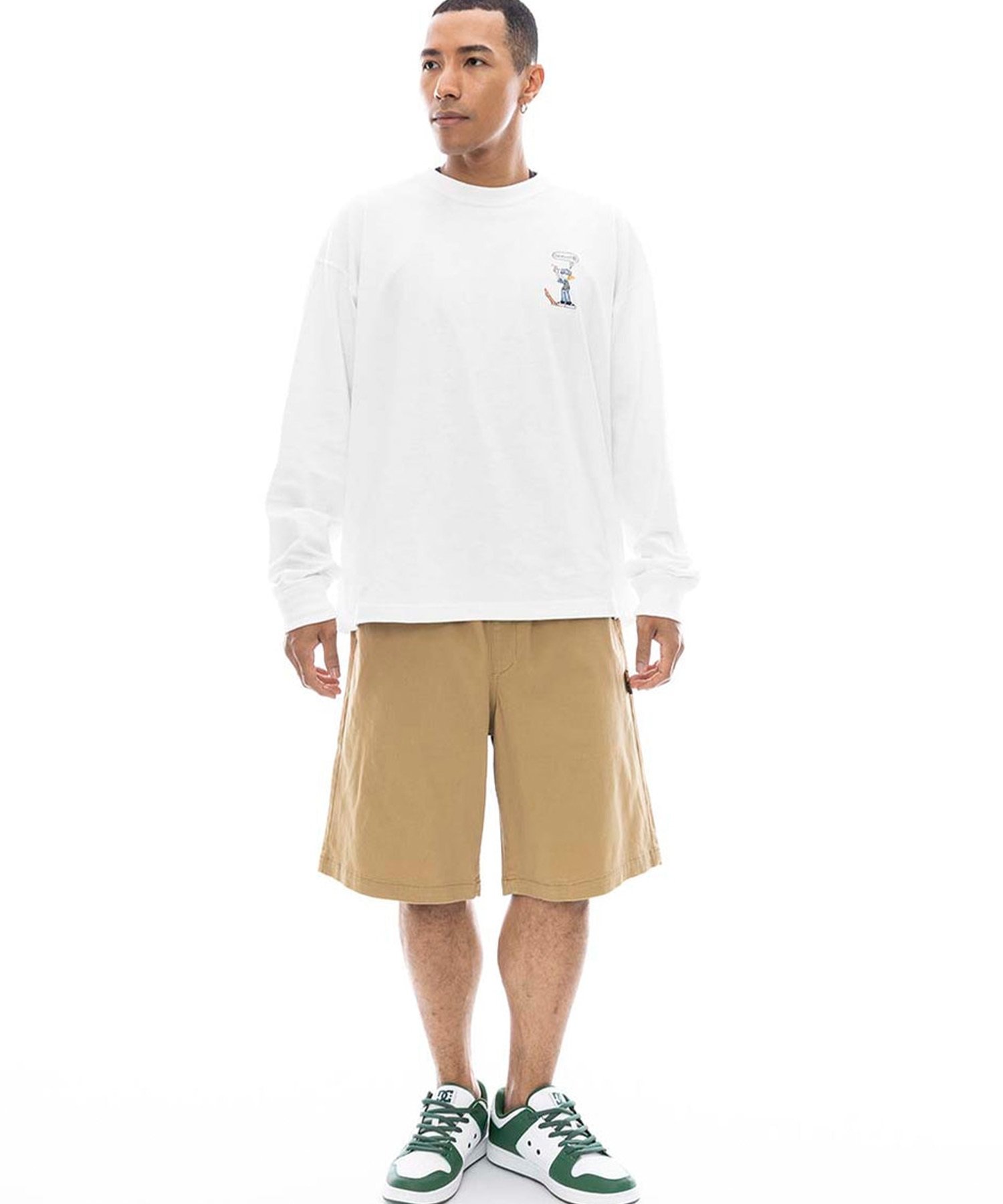 ELEMENT エレメント ショートパンツ メンズ ハーフパンツ ショーツ ビッグシルエット SHOD SHORTS STD BF021-600(GDM-M)