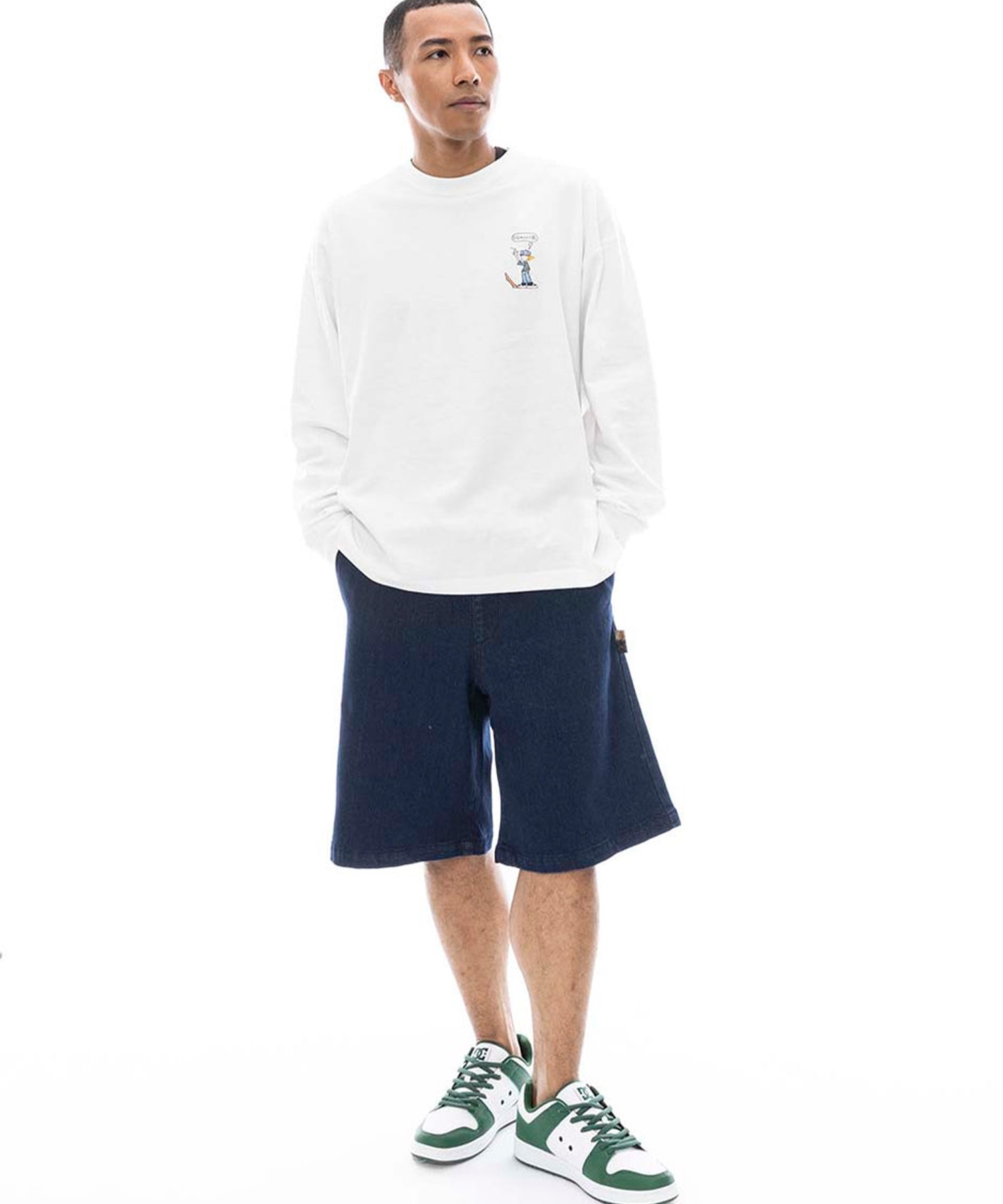 ELEMENT エレメント ショートパンツ メンズ ハーフパンツ ショーツ ビッグシルエット SHOD SHORTS STD BF021-600(GDM-M)