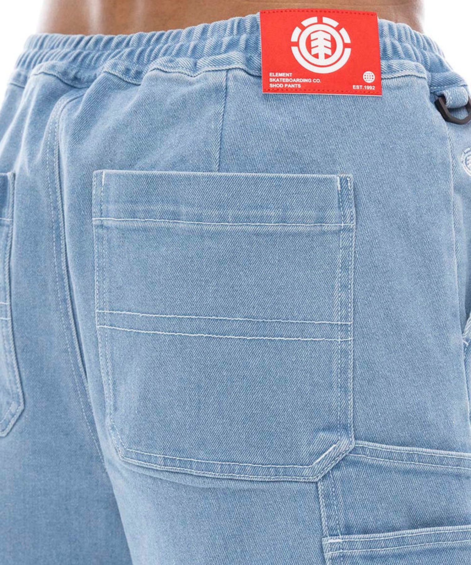 ELEMENT エレメント ショートパンツ メンズ デニムショーツ ペインター