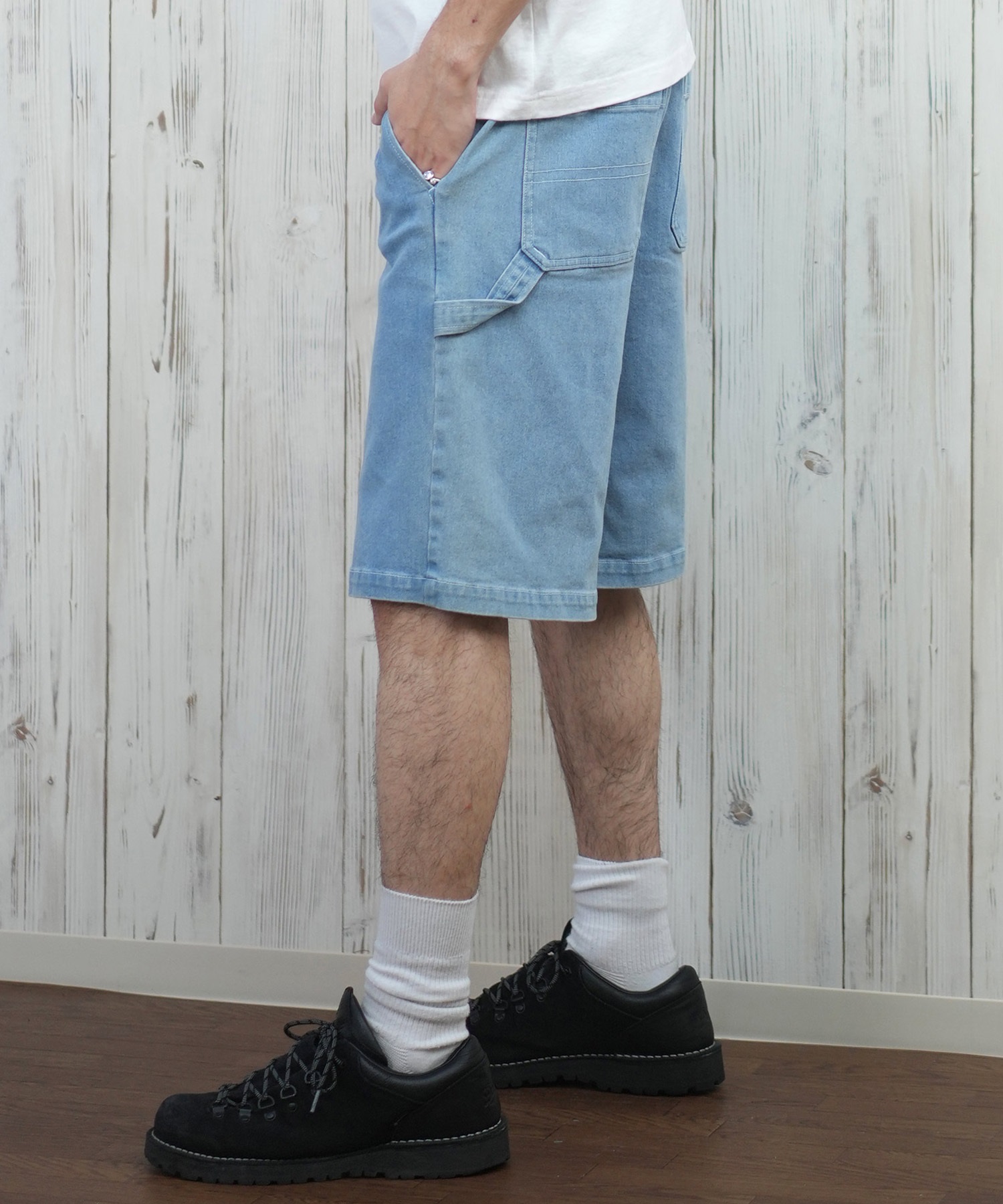 ELEMENT エレメント ショートパンツ メンズ デニムショーツ ペインター