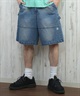 ELEMENT エレメント ショートパンツ メンズ デニムショーツ ダブルニーパンツ SHOD SHORTS HAMMER W W9 BF021-604(BFAD-M)