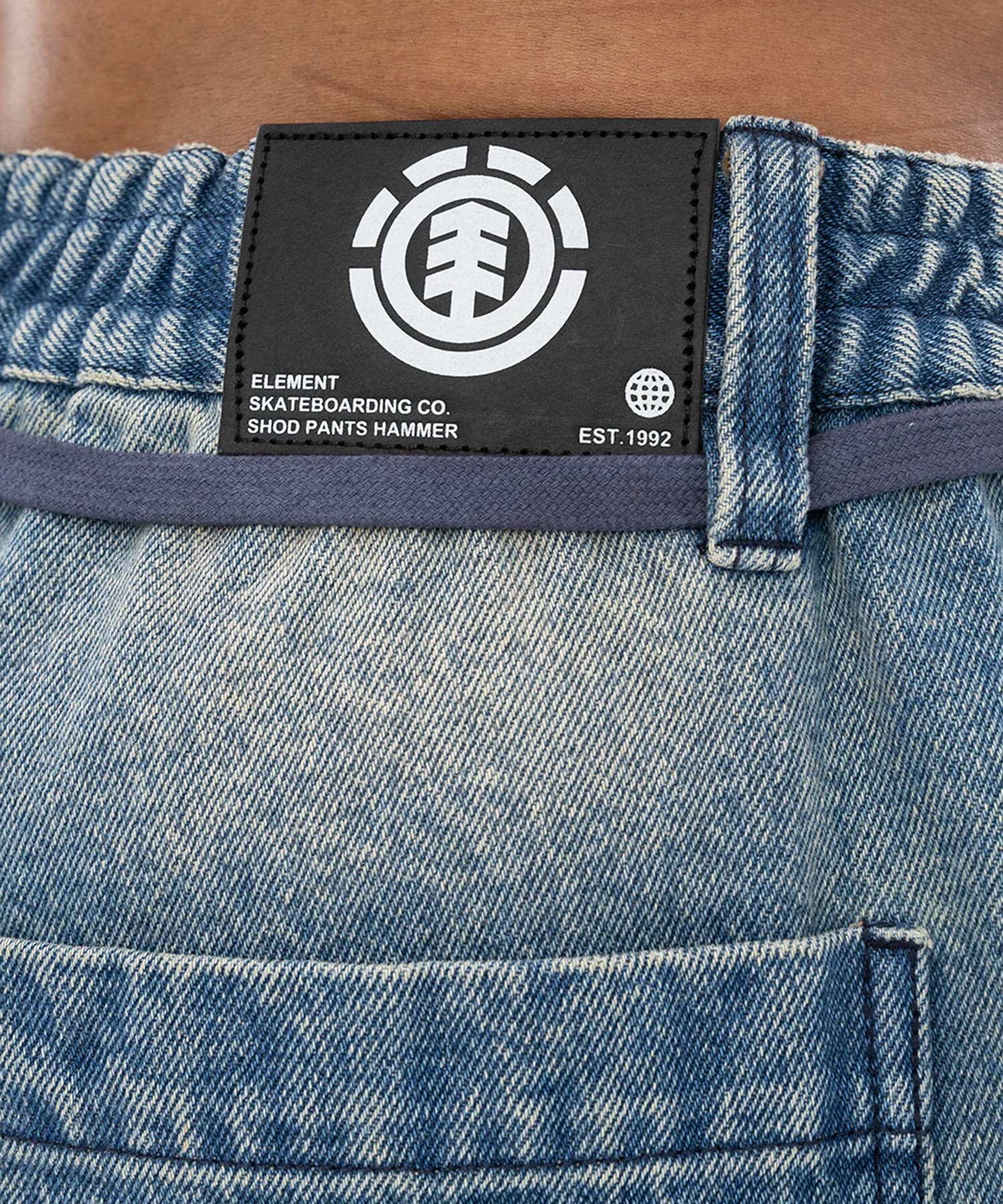 ELEMENT エレメント ショートパンツ メンズ デニムショーツ ダブルニーパンツ SHOD SHORTS HAMMER W W9 BF021-604(BFAD-M)
