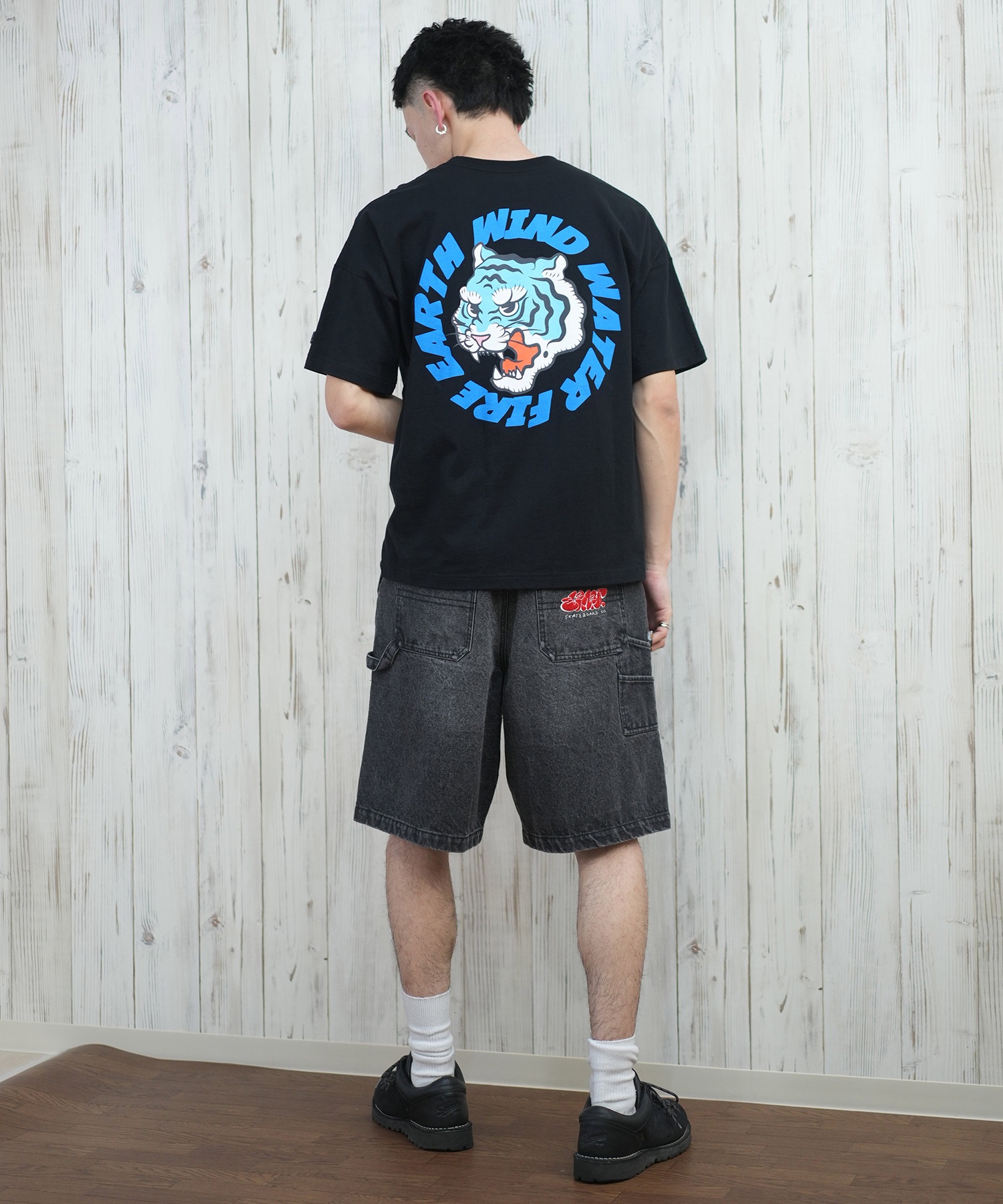 ELEMENT エレメント ショートパンツ メンズ デニムショーツ ダブルニーパンツ SHOD SHORTS HAMMER W W9 BF021-604(BFAD-M)