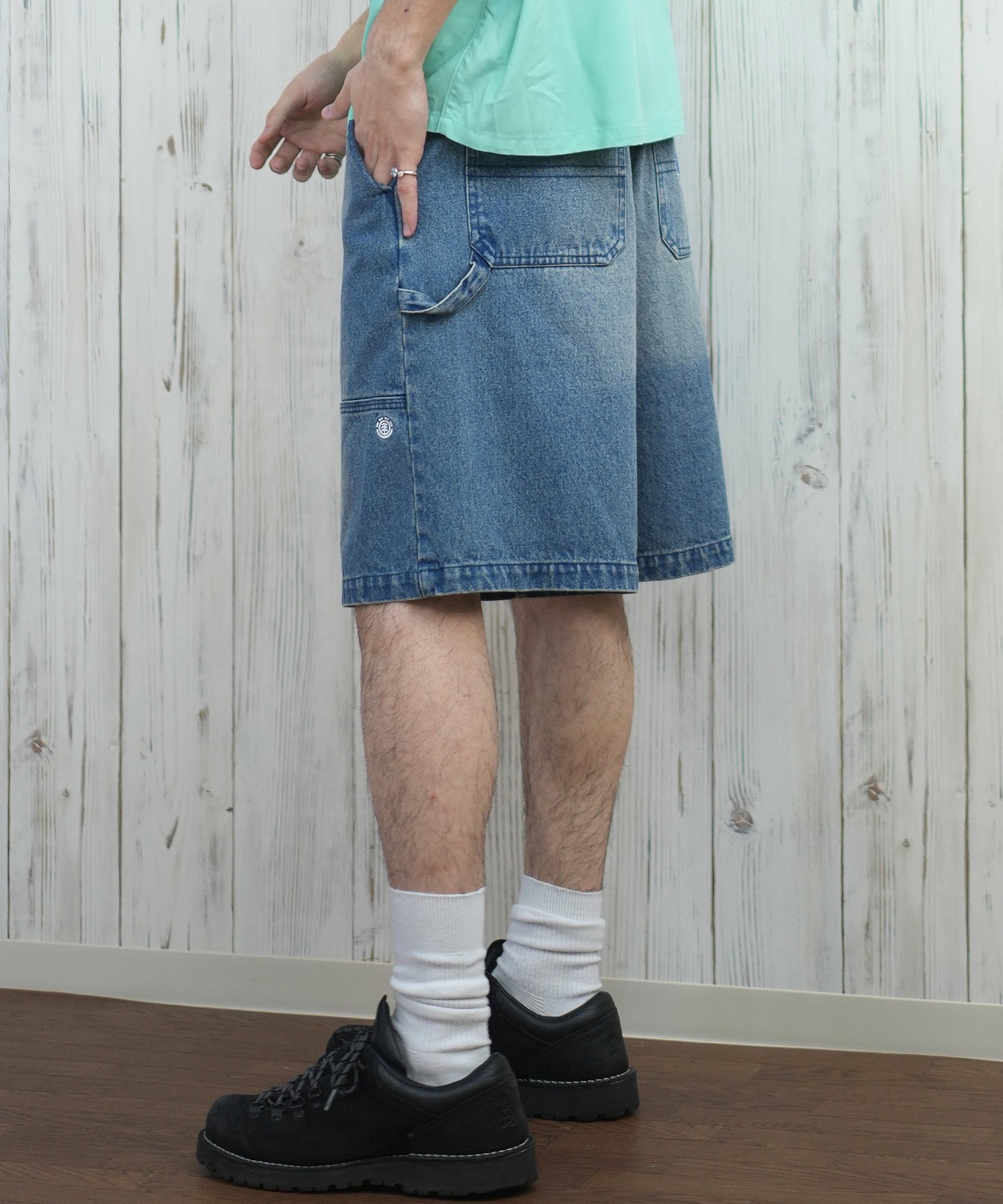 ELEMENT エレメント ショートパンツ メンズ デニムショーツ