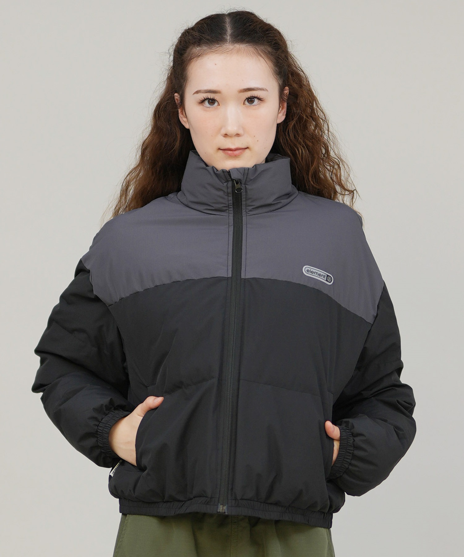 ELEMENT エレメント ダウン ジャケット レディース 中綿 バック