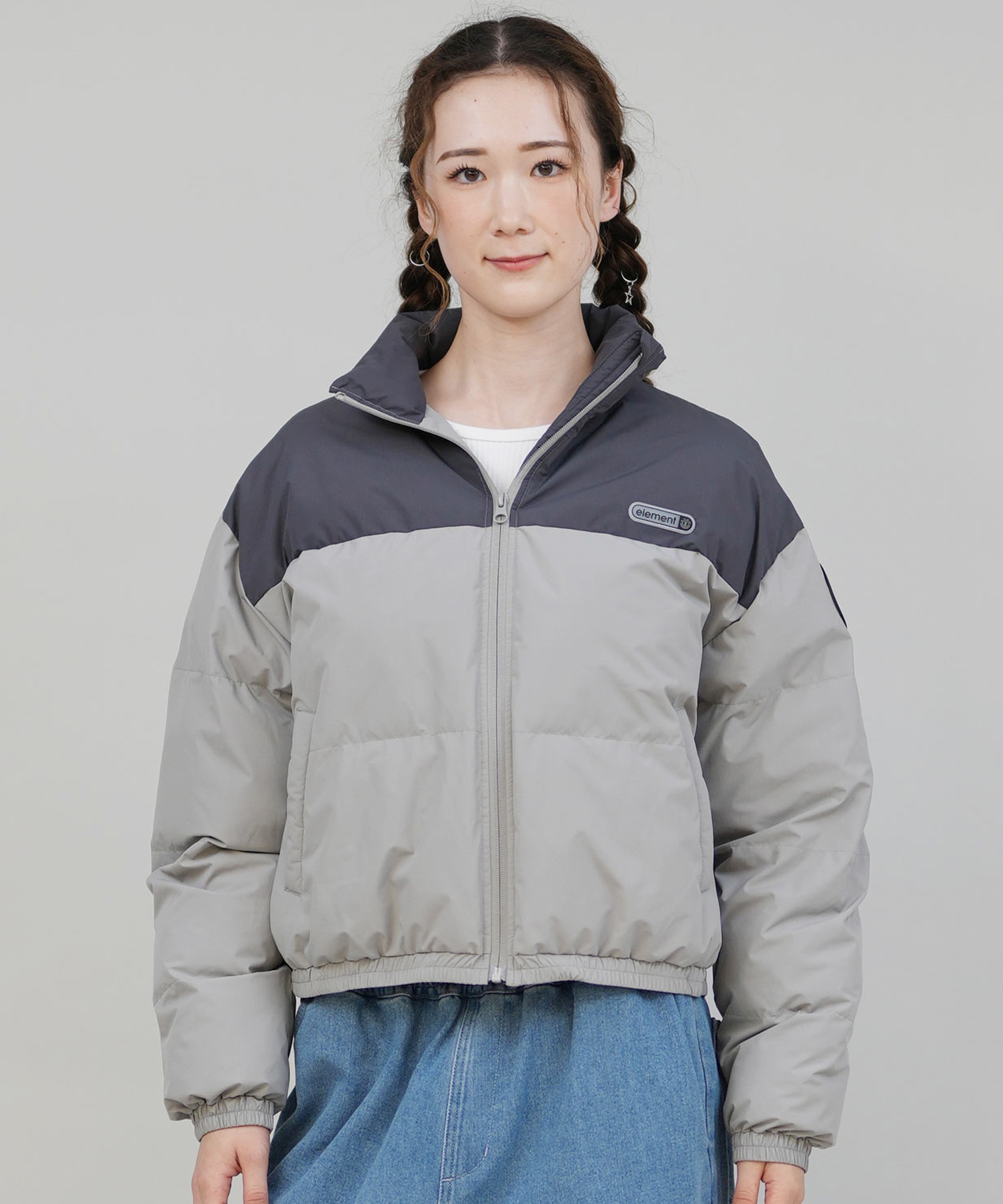 ELEMENT エレメント ダウン ジャケット レディース 中綿 バック