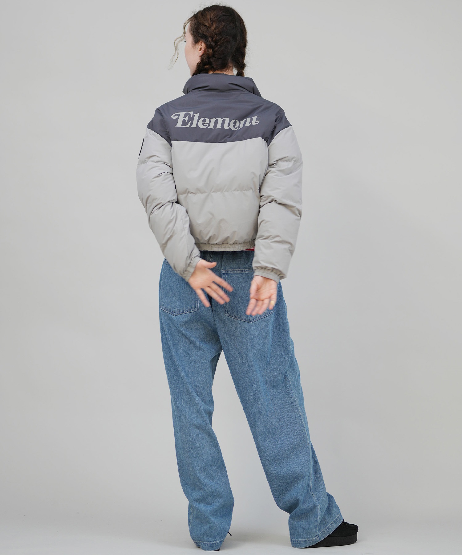 ELEMENT エレメント ダウン ジャケット レディース 中綿 バック
