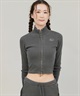 ELEMENT エレメント スウェット ジャケット レディース リブ ジップアップ TIGHT RIB FULL ZIP W BF024-031(FBK-M)