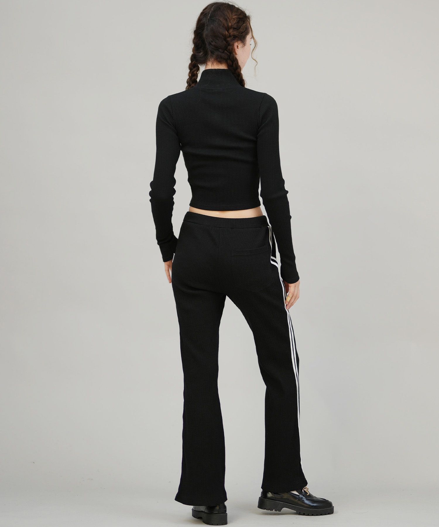 ELEMENT エレメント スウェット ジャケット レディース リブ ジップアップ TIGHT RIB FULL ZIP W BF024-031(FBK-M)