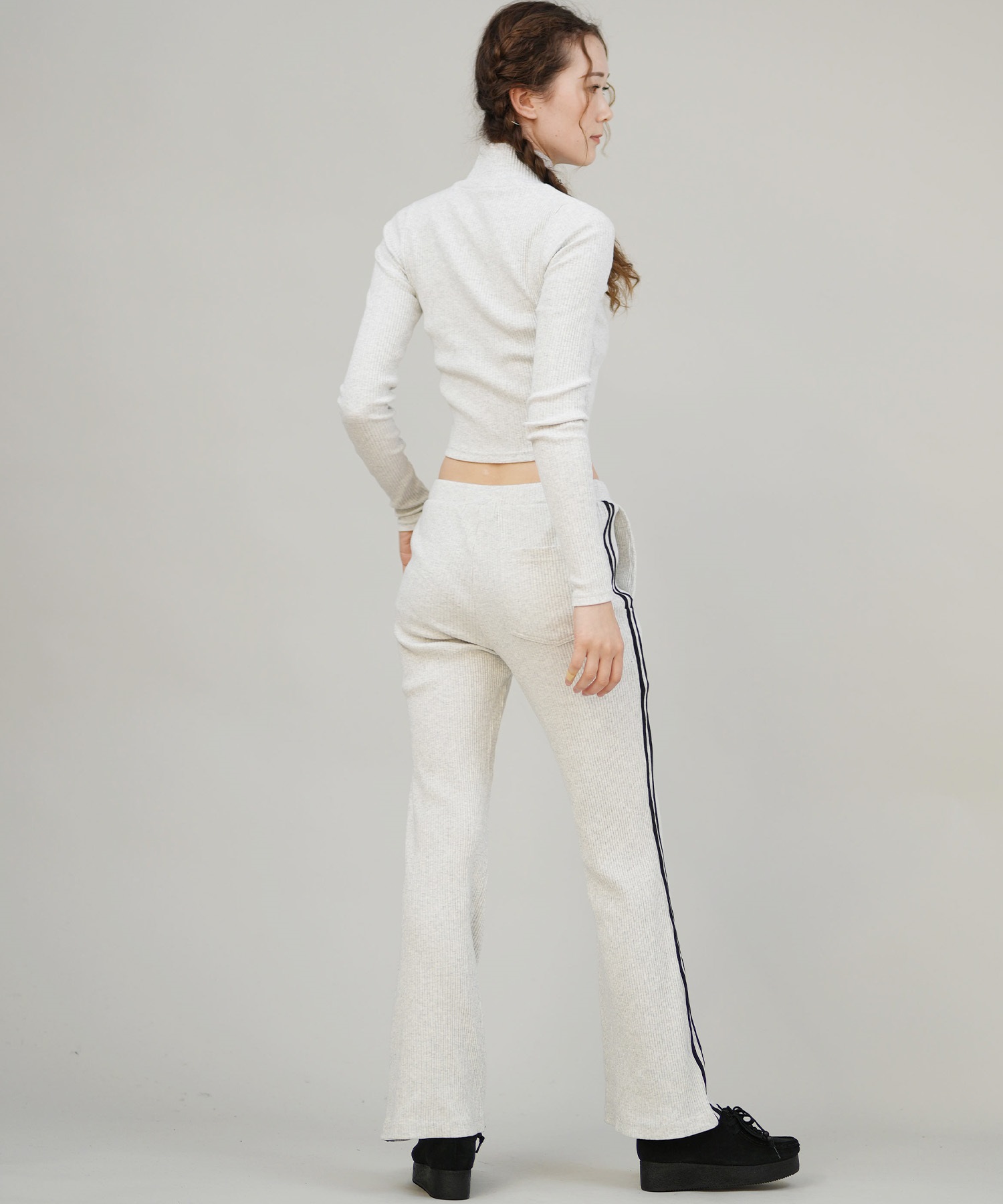 ELEMENT エレメント スウェット ジャケット レディース リブ ジップアップ TIGHT RIB FULL ZIP W BF024-031(FBK-M)