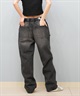 ELEMENT エレメント レディース ロングパンツ ワイドデニムパンツ ユニセックス BF023-707(BFAD-F)