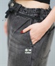 ELEMENT エレメント レディース ロングパンツ ワイドデニムパンツ ユニセックス BF023-707(BFAD-F)