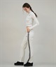 ELEMENT エレメント ロングパンツ レディース リブ フレアパンツ セットアップ対応 SHOD PANTS RIB BF024-728(FBK-M)