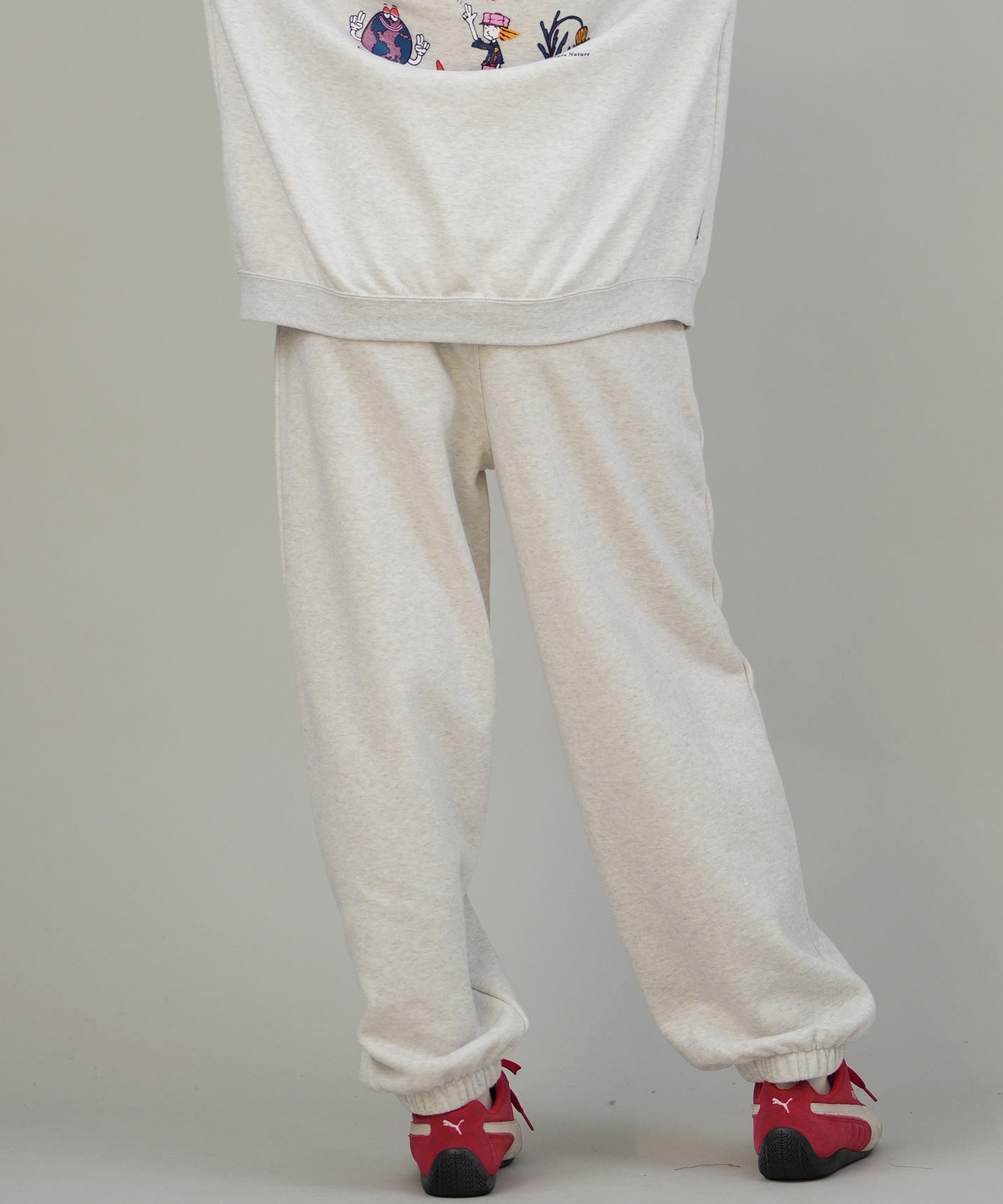 ELEMENT エレメント ロングパンツ レディース スウェットパンツ SHOD PANTS BALLOON SWEAT BF024-730(PNK-M)