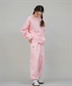 ELEMENT エレメント ロングパンツ レディース スウェットパンツ SHOD PANTS BALLOON SWEAT BF024-730(PNK-M)