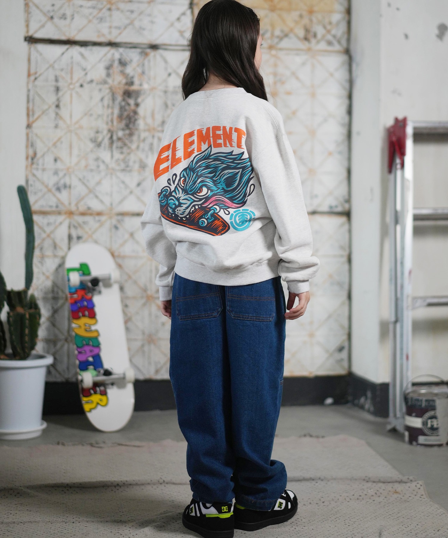 ELEMENT エレメント トレーナー スウェット キッズ ジュニア 子供 