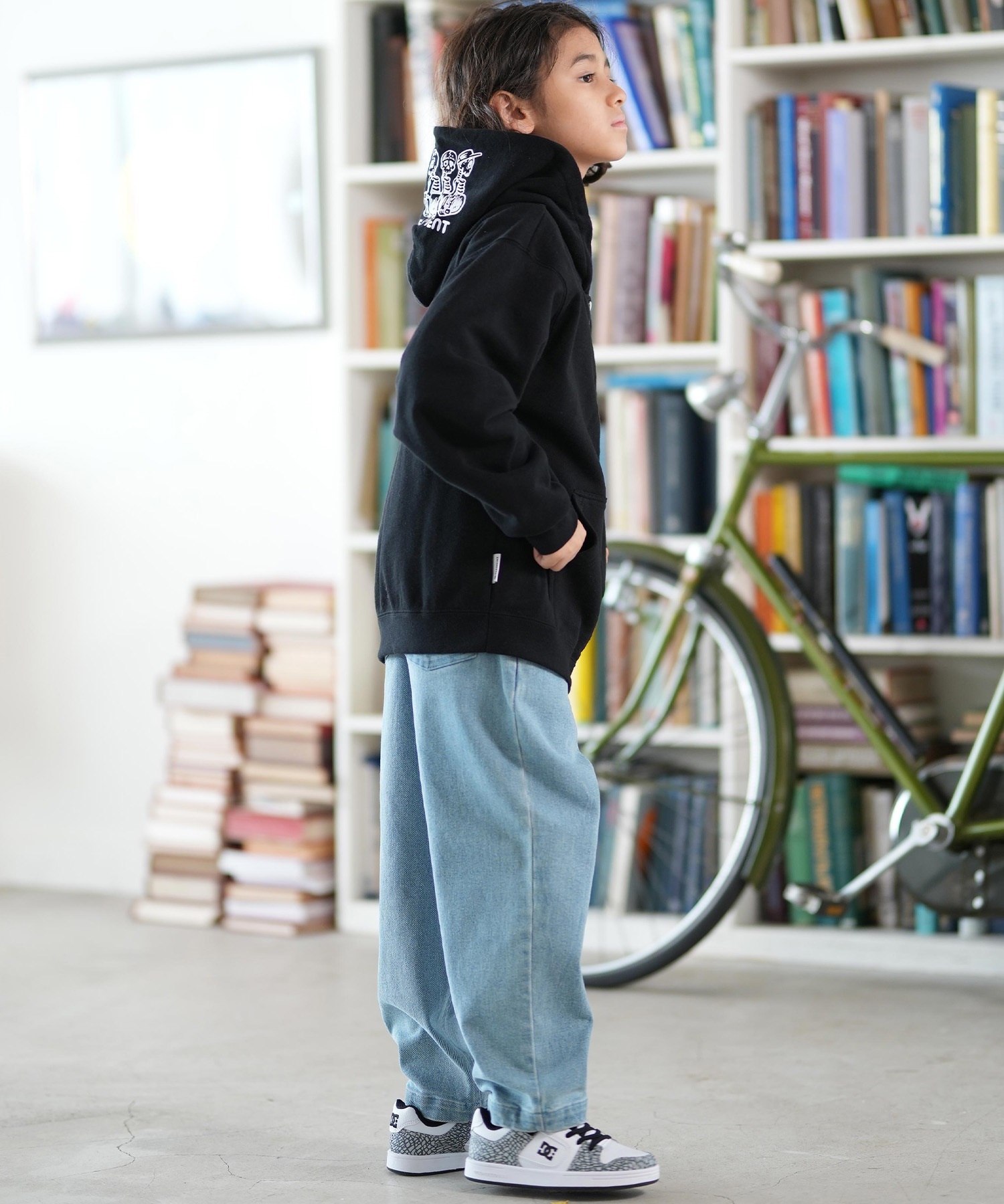 ELEMENT エレメント ジップアップ パーカー キッズ ジュニア 子供 裏毛