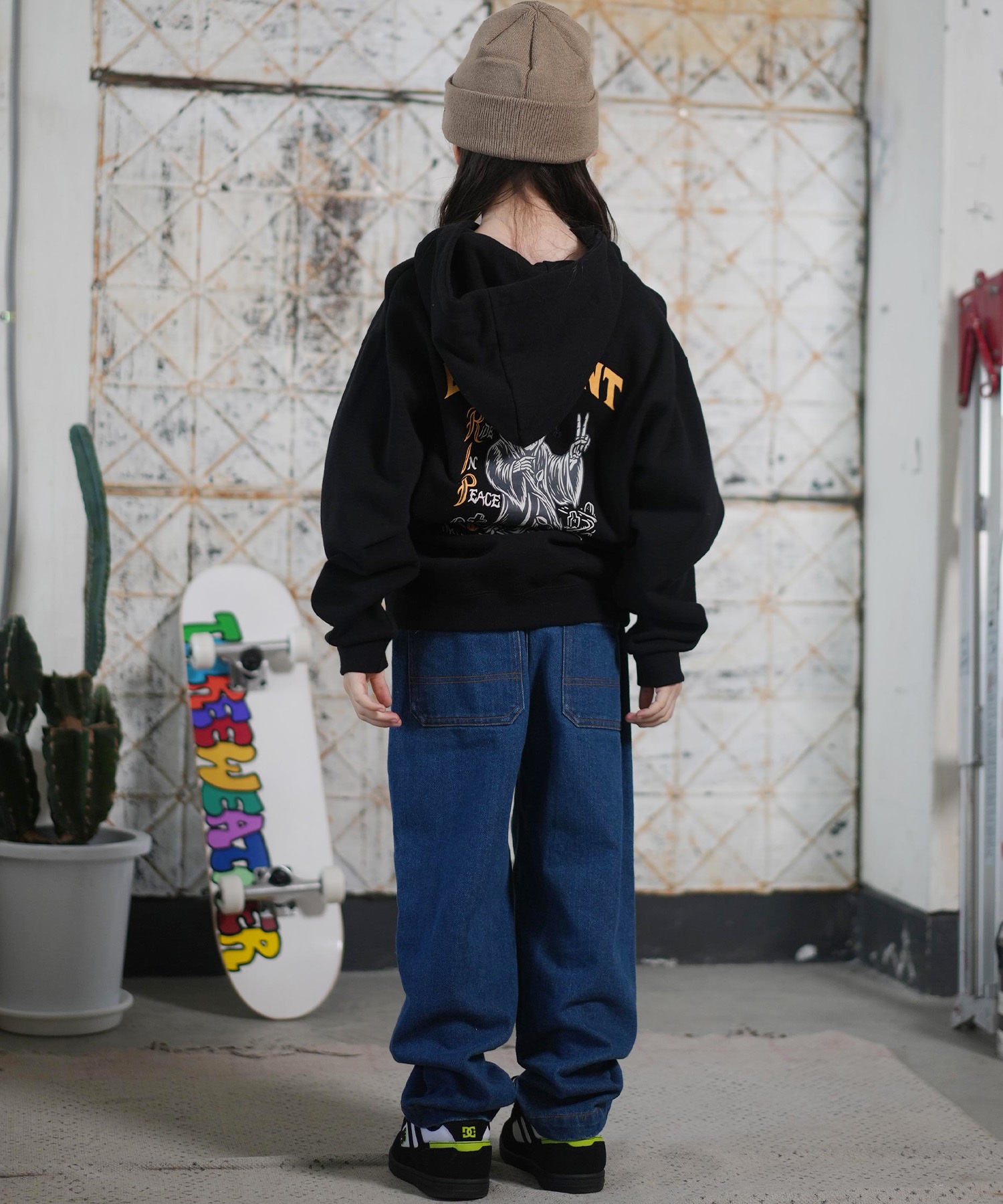 ELEMENT エレメント プルオーバー パーカー キッズ ジュニア 子供 ロゴ